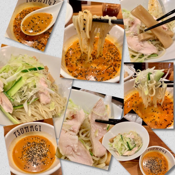 「【8月限定】ぶっかけネギ冷し〜激辛豆乳仕立て〜1300円」@らぁ麺屋 つなぎの写真