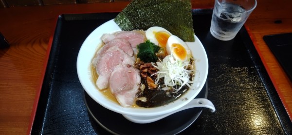 「鹿肉の汁なしタンタンメン トッピングDX」@麺創 なな家の写真