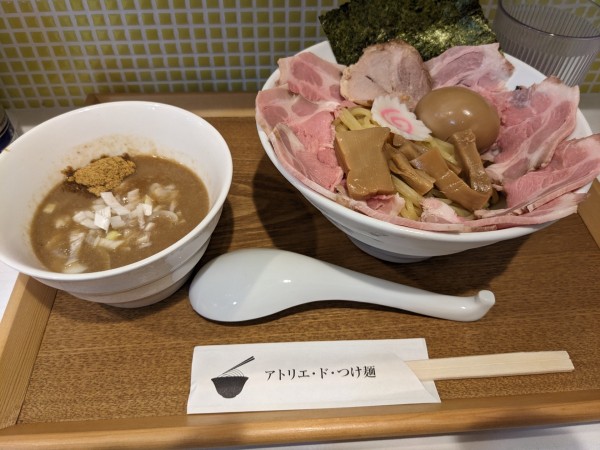 「特製どろスープつけ麺」@アトリエ・ド・つけ麺の写真