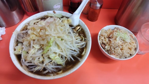 「令5·8·5マー油ラーメン大950円+豚飯350円」@らーめん いごっそうの写真