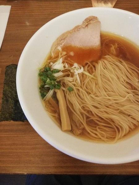 「細麺醤油」@ラーメンハウス ブレーンバスターの写真