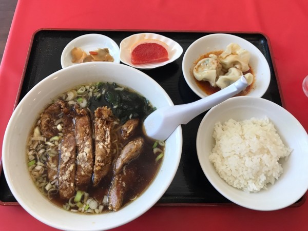 「排骨麺ランチセット」@緑町 生駒の写真