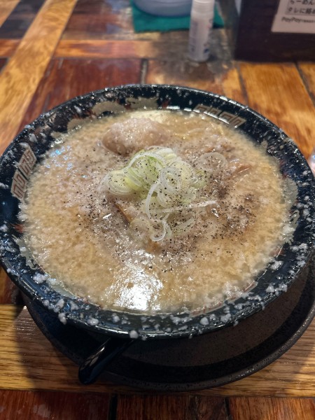 「特製ラーメン　脂多め」@らーめん 平太周 味庵の写真