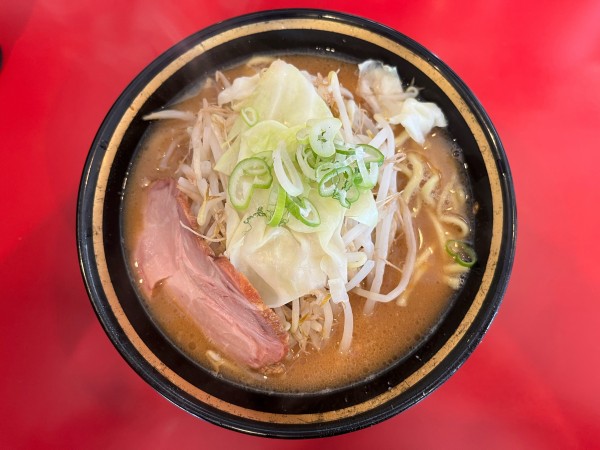 「味噌野菜ラーメン」@家系ラーメン 熊田家の写真