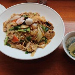 五目あんかけ焼きそば