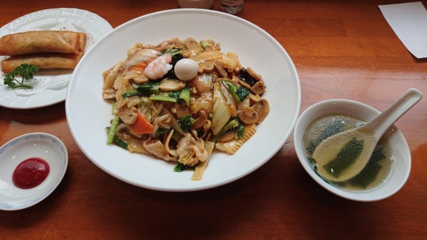 「五目あんかけ焼きそば」@中国料理 珍満の写真
