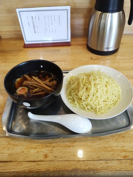 「冷やしチャーシューそば+メンマ増量　1430円」@大勝軒 東川口の写真