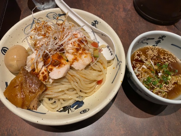 「限定 冷やし外伝鶏つけ麺大 1280」@麺屋武蔵 武骨外伝の写真