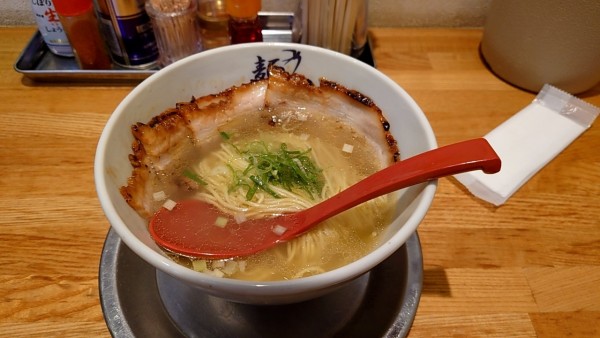「かけ塩＋チャーシュー」@麺屋 燕の写真