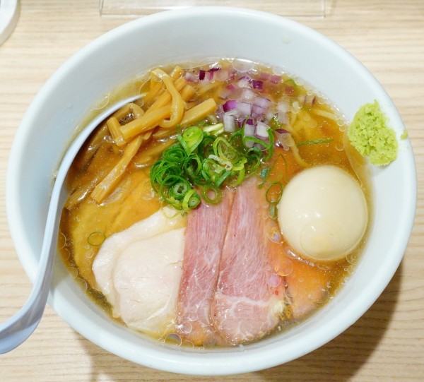 「【期間限定】特製冷やし蛤麺」@中華そば みかわの写真