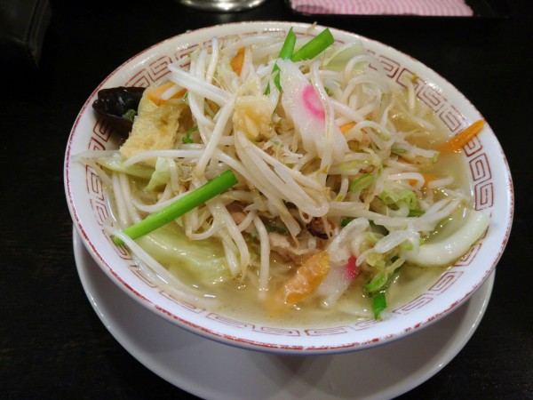 「チャンポン（980円）」@らぁめん大山 アトレ川崎店の写真