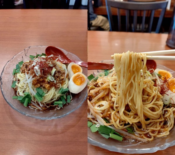 「期間限定『台湾ミンチの冷やし中華+大盛(¥990+110)』」@中華そば ふうみどうの写真