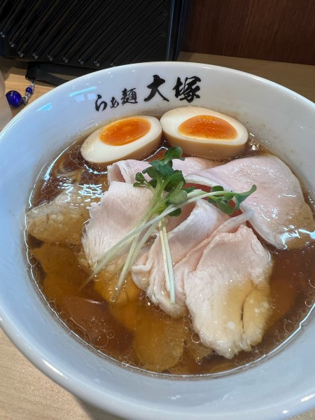 「特製ラーメン醤油」@らぁ麺大塚の写真