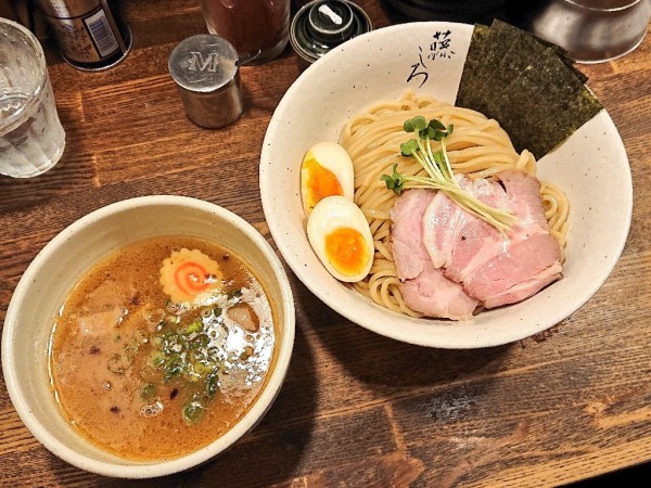 「特製鶏白湯つけ麺」@麺屋 藤しろ 目黒店の写真