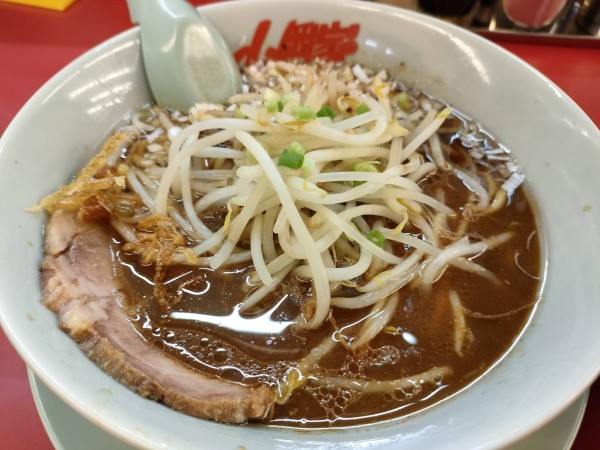 「焦がし醤油ラーメン」@山岡家 狭山店の写真
