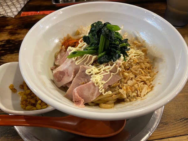 「汁なし 大盛り 280g 1050円」@ラーメン ヤスオの写真