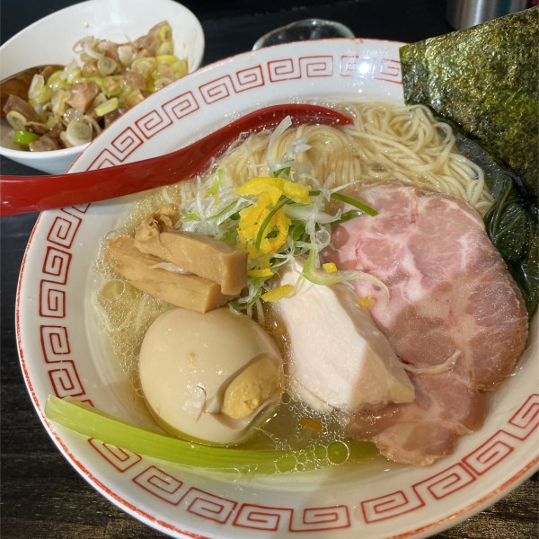 「【限定】冷やしらーめん　ゆず塩」@らぁ麺すみれ堂の写真