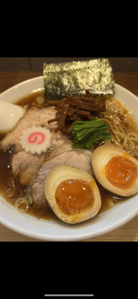 「醤油ラーメン＋味玉」@オランダ軒の写真