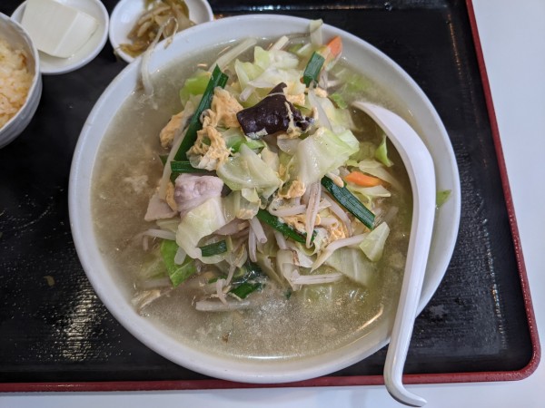 「野菜湯麺：800円」@小錦江の写真