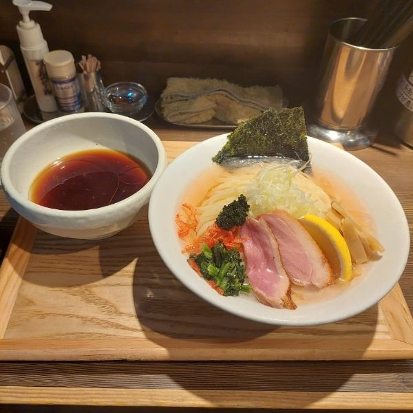 「特製鴨出汁つけ蕎麦中盛」@鴨出汁中華蕎麦 麺屋yoshikiの写真