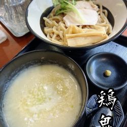 鶏ポタつけ麺(塩)￥1000