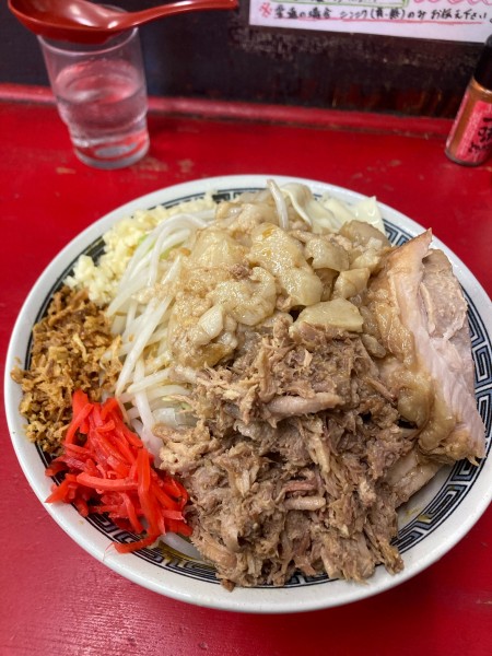 「カレー汁なし」@豚男 -BUTAMEN-の写真