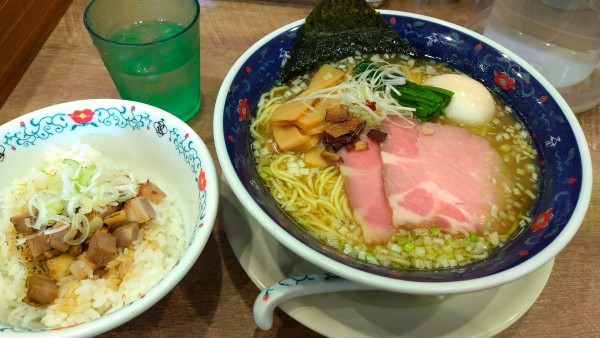 「特製金色の塩ラーメン」@凌駕IDEA 長野店の写真