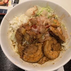 ガッツリまぜそば並