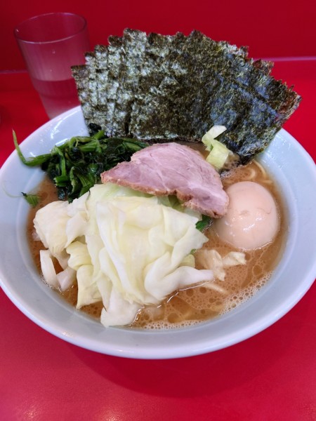 「特製朝ラー 硬め濃いめ」@横浜ラーメン 武蔵家 大井町店の写真
