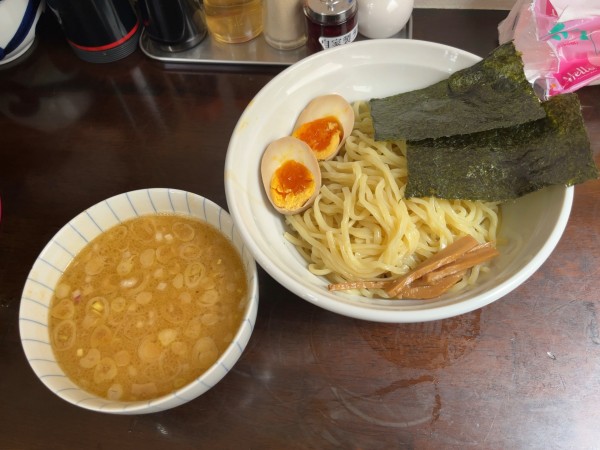 「つけ麺＋味玉」@豚粉屋の写真