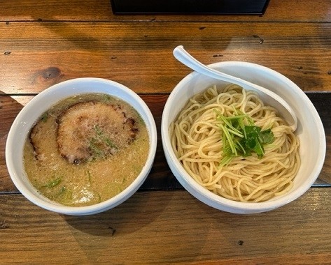 「夏の限定　昆布水つけ麺 塩　1,200円。」@麺匠 るい斗の写真