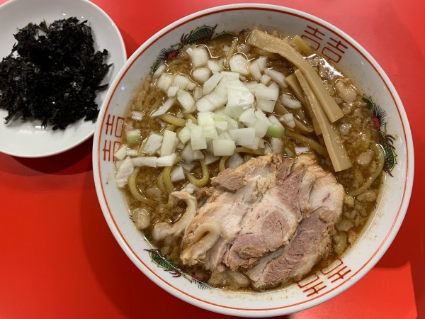 「俺流燕参上ラーメン　バラのりT P」@燕参上の写真