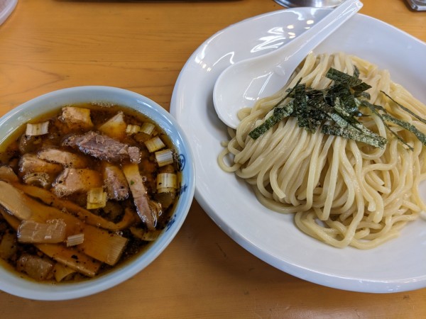 「チャーシューつけそば」@中華そば 喜富の写真