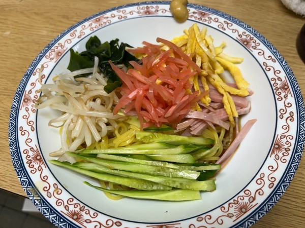 「冷やし中華」@めん庵の写真