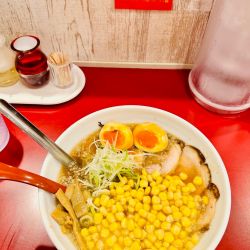 味玉チャーシュー麺 (麺固、味濃いめ）