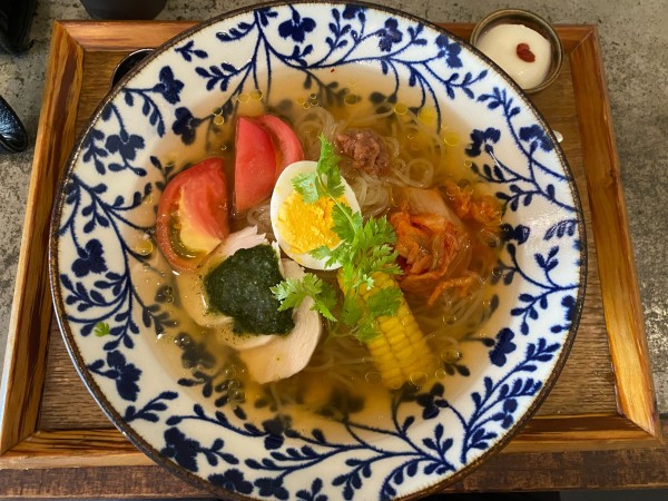 「ジェノベーゼ冷麺1,280円」@かかん 梶原店の写真