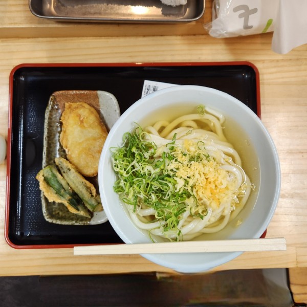 「冷かけ 本日の野菜天」@甚三 新橋2号店の写真