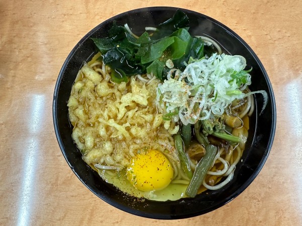「朝得そば(360円)」@そば・うどん 八起家 西口店の写真
