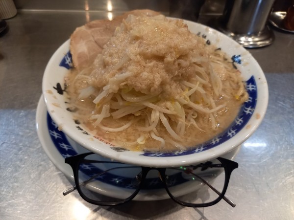 「塩ラーメン(野菜多め・脂まし)」@らーめん大 大森店の写真