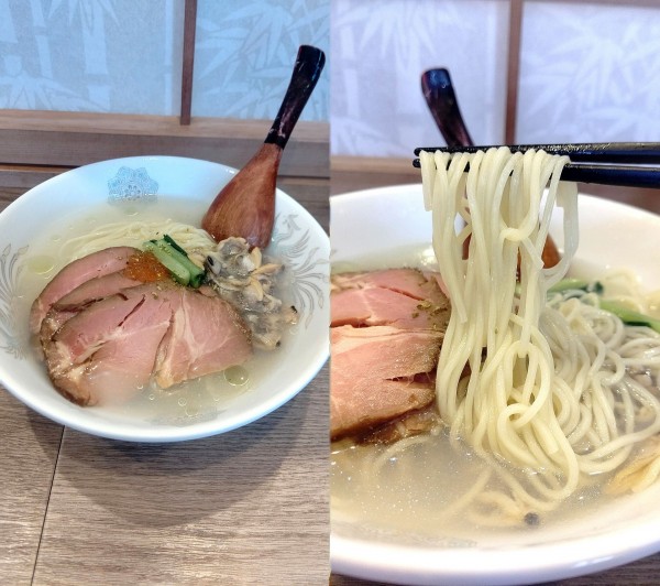 「限定『浅蜊の冷やし塩ラーメン(¥1000)』」@中華蕎麦 麺とスープの写真