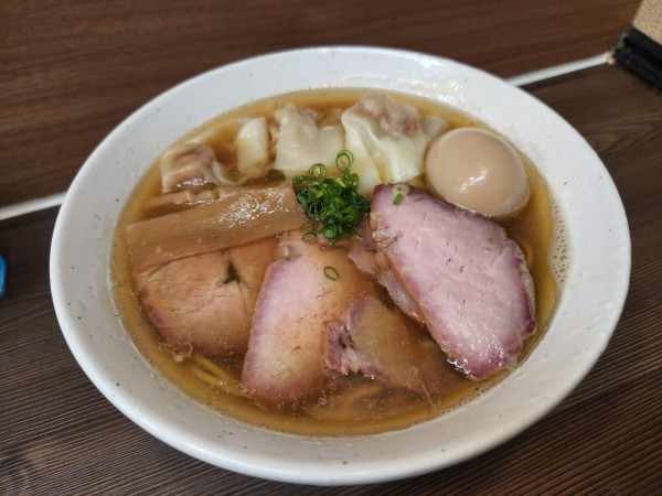 「特製中華そば塩　8月9日」@中華そば さわの写真