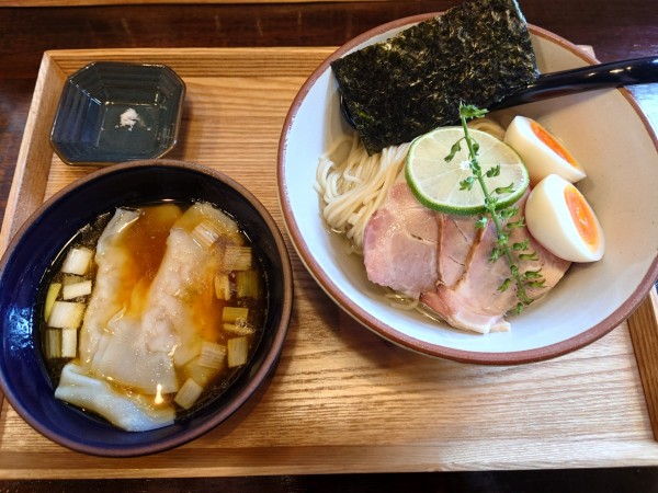 「特製昆布水つけ麺」@KUMAGAYA RAMEN STANDの写真