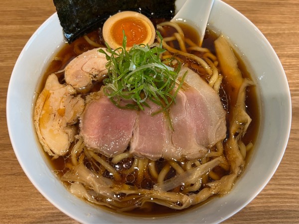 「生姜醤油ラーメン」@醤油ラーメン専門 藤の写真