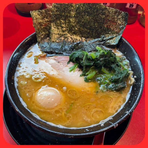 「ラーメン¥800+味玉子¥100→¥0（クーポン）」@厚木家の写真