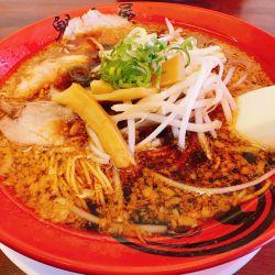 京都漆黒醤油全部のせラーメン