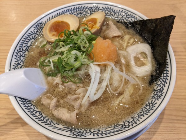 「熟成醤油 味玉肉そば」@丸源ラーメン 入間インター店の写真