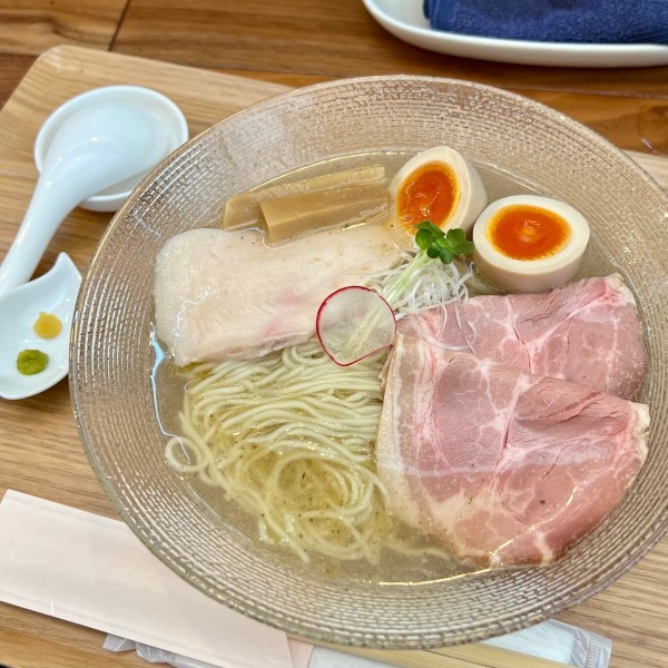 「【限定】冷製淡麗塩麺」@麺屋 春花の写真
