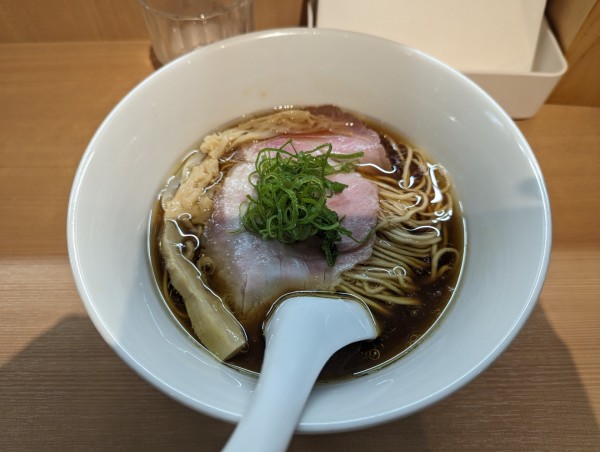 「らあめん」@らぁ麺 田じまの写真