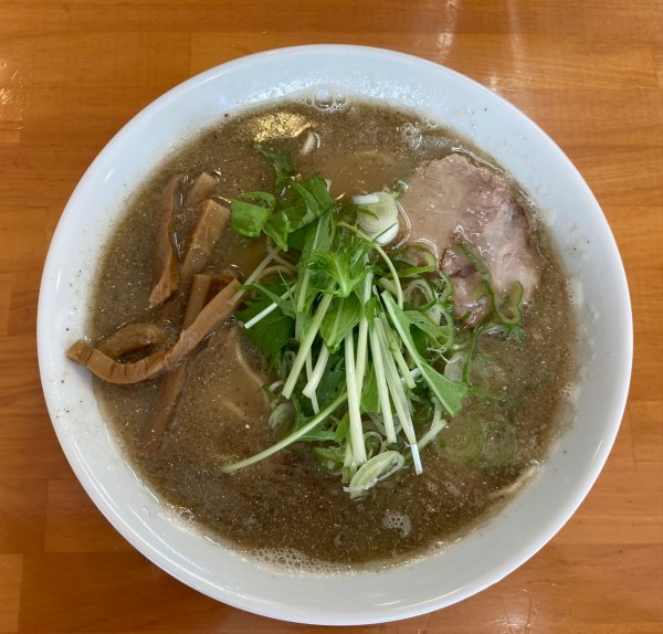 「中華そば こってり」@麺響 松韻の写真