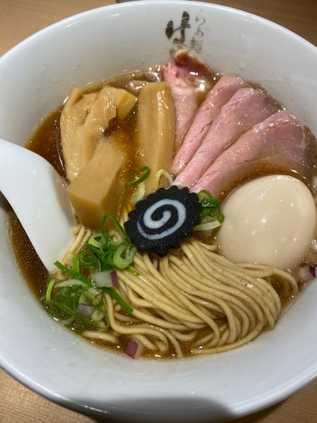 「特製のどぐろそば 1300」@らぁ麺 はやし田 新宿本店の写真